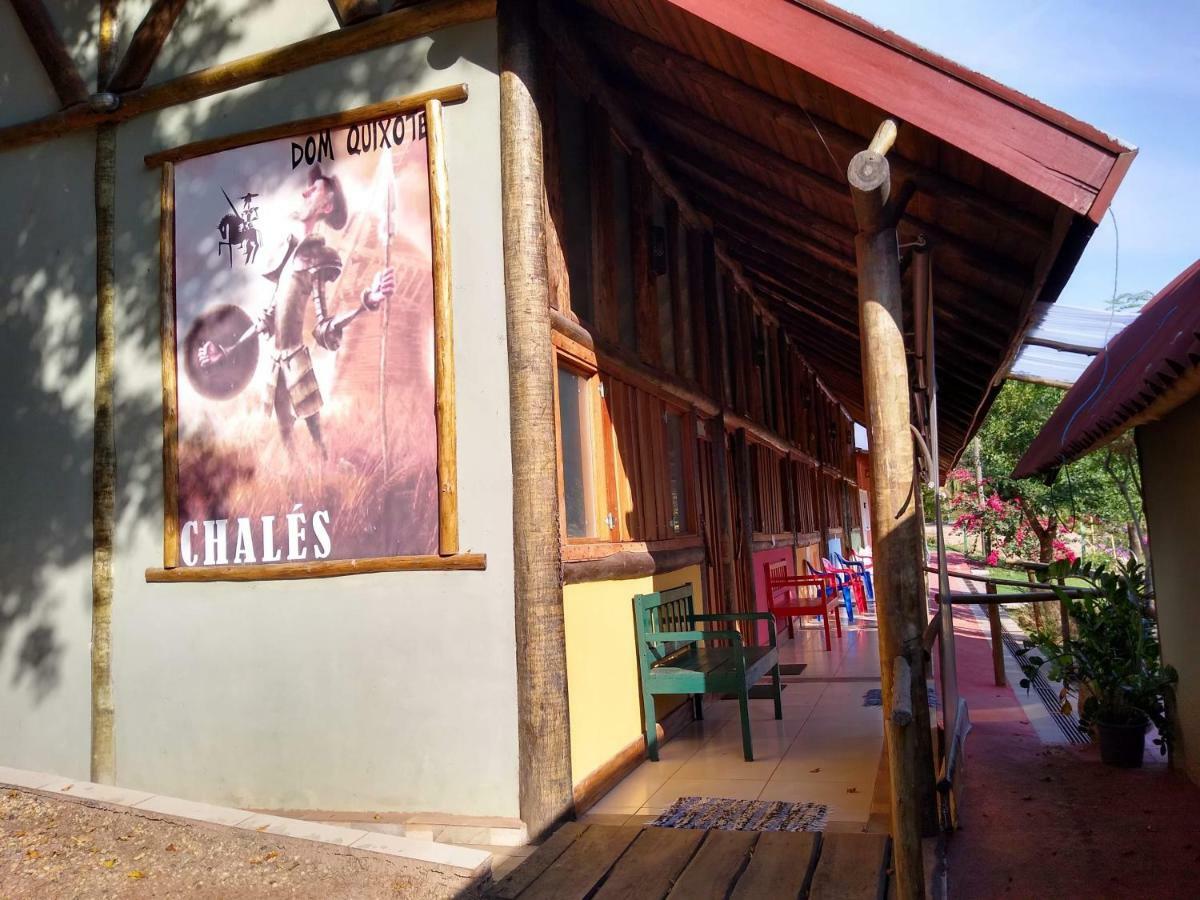 Chale Dom Quixote Villa Sao Pedro  Bagian luar foto
